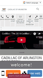 Mobile Screenshot of cadillacofarlington.com